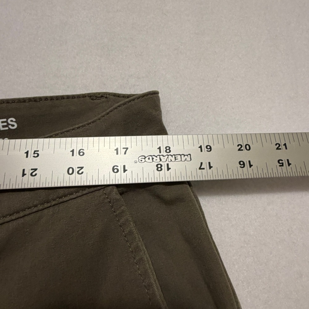 Mugsy Olives Men 36x30 Slim Straight Stretch Chino Pants Olive Green K6PNOL - Picture 7 of 9